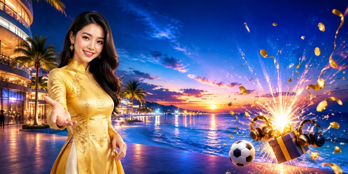 Người chơi trong trang phục áo dài xem và đặt cược bóng đá tại Phú Quốc