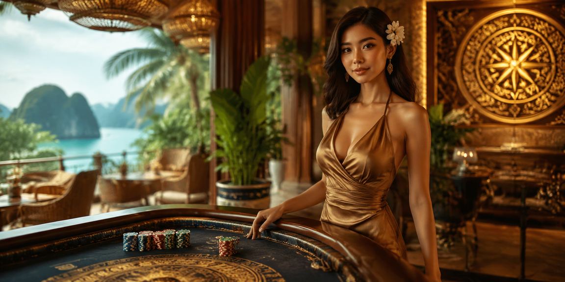 Không gian giải trí casino cao cấp tại Sapa với ánh đèn lung linh về đêm